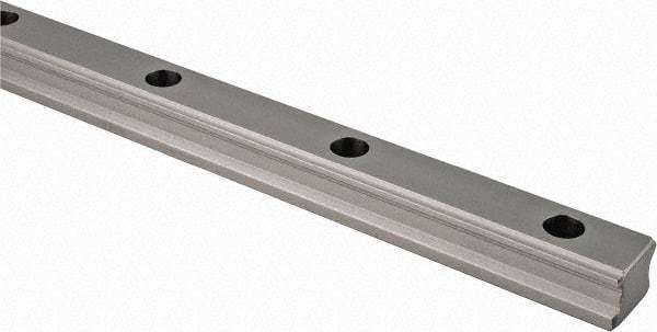 THK - 820mm OAL x 20mm Overall Width x 17mm Overall Height 4 Way SHS Rail - 60mm Between Holes, 6 x 9-1/2 x 8-1/2mm Hole Size - Top Tool & Supply