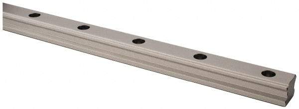 THK - 640mm OAL x 23mm Overall Width x 20mm Overall Height 4 Way SHS Rail - 60mm Between Holes, 7 x 11 x 9mm Hole Size - Top Tool & Supply