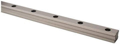 THK - 640mm OAL x 23mm Overall Width x 20mm Overall Height 4 Way SHS Rail - 60mm Between Holes, 7 x 11 x 9mm Hole Size - Top Tool & Supply