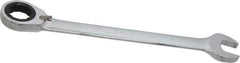 Blackhawk by Proto - 1-1/4" 12 Point Combination Wrench - 15° Head Angle, 16-11/16" OAL, Steel, Chrome Finish - Top Tool & Supply