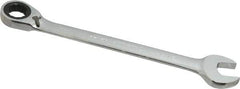 Blackhawk by Proto - 21mm 12 Point Combination Wrench - 15° Head Angle, 11-25/64" OAL, Steel, Chrome Finish - Top Tool & Supply