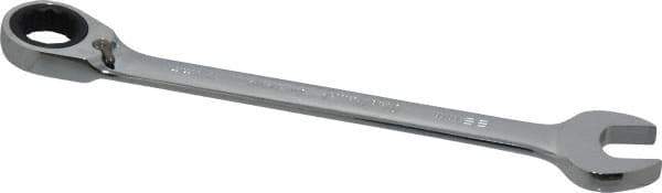 Blackhawk by Proto - 22mm 12 Point Combination Wrench - 15° Head Angle, 11-25/64" OAL, Steel, Chrome Finish - Top Tool & Supply