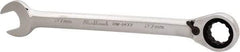 Blackhawk by Proto - 27mm 12 Point Combination Wrench - 15° Head Angle, 14-3/32" OAL, Steel, Chrome Finish - Top Tool & Supply