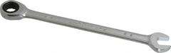 Paramount - 3/8" 12 Point Ratcheting Combination Wrench - 6-7/32" OAL, Chrome Vanadium Steel, Polished Finish - Top Tool & Supply