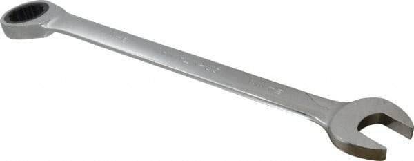 Paramount - 34mm 12 Point Combination Wrench - 15° Head Angle, 18-7/64" OAL, Chrome Vanadium Steel, Polished Finish - Top Tool & Supply