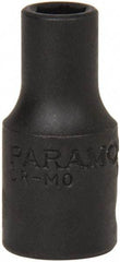 Paramount - 1/4" Drive 3/16" Standard Impact Socket - 6 Points, 7/8" OAL - Top Tool & Supply