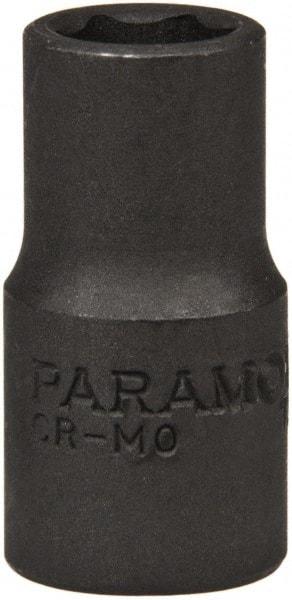 Paramount - 7mm Standard Impact Socket - 6 Points, 63/64" OAL - Top Tool & Supply