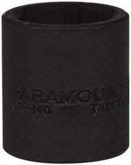 Paramount - 3/8" Drive 3/4" Standard Impact Socket - 6 Points, 1" OAL - Top Tool & Supply