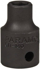 Paramount - 3/8" Drive 7mm Standard Impact Socket - 6 Points, 1" OAL - Top Tool & Supply