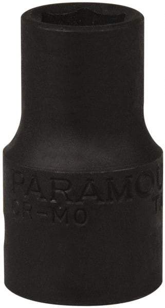 Paramount - 1/2" Drive 11mm Standard Impact Socket - 6 Points, 1-1/2" OAL - Top Tool & Supply