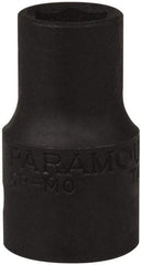 Paramount - 1/2" Drive 11mm Standard Impact Socket - 6 Points, 1-1/2" OAL - Top Tool & Supply