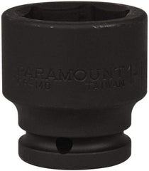 Paramount - 3/4" Drive 1-1/2" Standard Impact Socket - 6 Points, 2-1/4" OAL - Top Tool & Supply