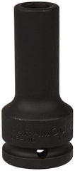 Paramount - 3/4" Drive 9/16" Deep Impact Socket - 6 Points, 3-35/64" OAL - Top Tool & Supply