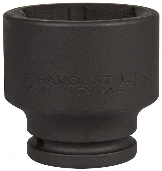 Paramount - 3/4" Drive 2-1/8" Standard Impact Socket - 6 Points, 2-51/64" OAL - Top Tool & Supply