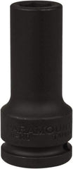 Paramount - 3/4" Drive 11/16" Deep Impact Socket - 6 Points, 3-35/64" OAL - Top Tool & Supply