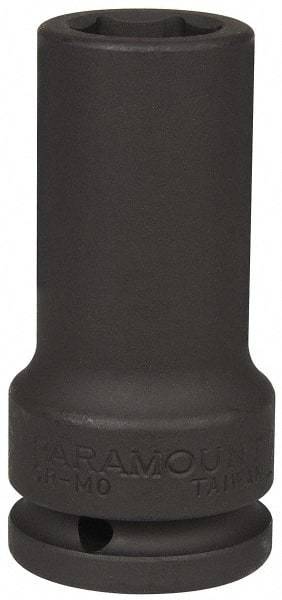 Paramount - 3/4" Drive 21mm Deep Impact Socket - 6 Points, 3-35/64" OAL - Top Tool & Supply