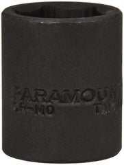 Paramount - 3/8" Drive 17mm Standard Impact Socket - 6 Points, 1" OAL - Top Tool & Supply