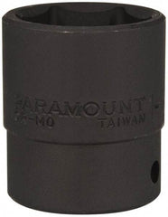 Paramount - 1/2" Drive 1-1/8" Standard Impact Socket - 6 Points, 2" OAL - Top Tool & Supply