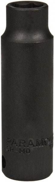 Paramount - 3/8" Drive 10mm Deep Impact Socket - 6 Points, 2-13/16" OAL - Top Tool & Supply