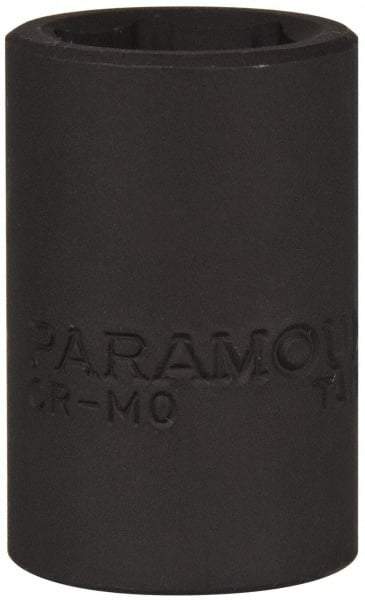 Paramount - 1/2" Drive 5/8" Standard Impact Socket - 6 Points, 1-1/2" OAL - Top Tool & Supply