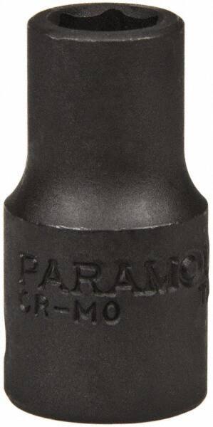 Paramount - 6mm Standard Impact Socket - 6 Points, 63/64" OAL - Top Tool & Supply