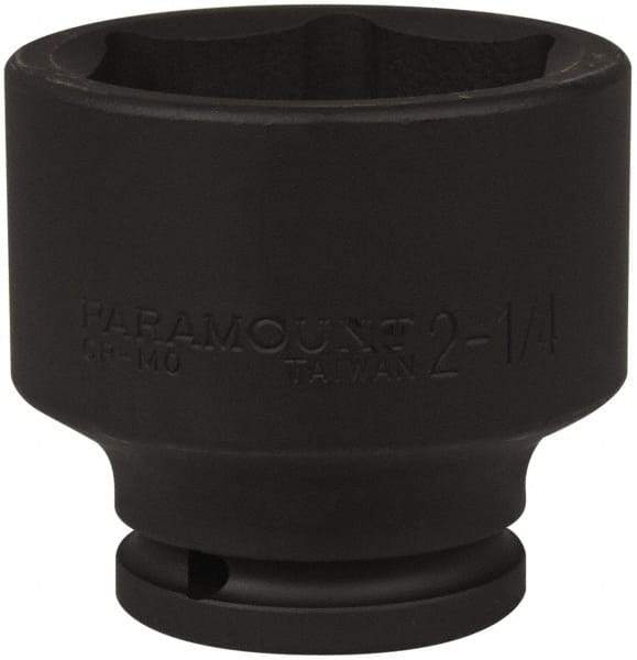 Paramount - 3/4" Drive 2-1/4" Standard Impact Socket - 6 Points, 2-7/8" OAL - Top Tool & Supply