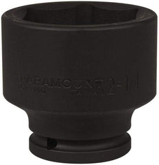 Paramount - 3/4" Drive 2-1/4" Standard Impact Socket - 6 Points, 2-7/8" OAL - Top Tool & Supply