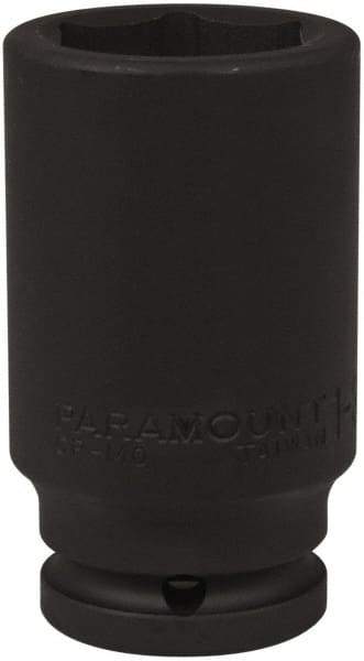 Paramount - 3/4" Drive 1-3/8" Deep Impact Socket - 6 Points, 3-35/64" OAL - Top Tool & Supply