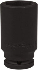 Paramount - 3/4" Drive 1-3/8" Deep Impact Socket - 6 Points, 3-35/64" OAL - Top Tool & Supply