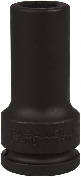 Paramount - 3/4" Drive 19mm Deep Impact Socket - 6 Points, 3-35/64" OAL - Top Tool & Supply