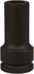 Paramount - 3/4" Drive 19mm Deep Impact Socket - 6 Points, 3-35/64" OAL - Top Tool & Supply