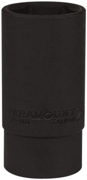 Paramount - 1/2" Drive 28mm Deep Impact Socket - 6 Points, 3-1/2" OAL - Top Tool & Supply