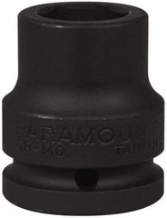 Paramount - 3/4" Drive 21mm Standard Impact Socket - 6 Points, 2" OAL - Top Tool & Supply