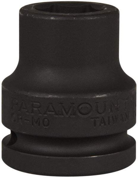 Paramount - 3/4" Drive 19mm Standard Impact Socket - 6 Points, 2" OAL - Top Tool & Supply