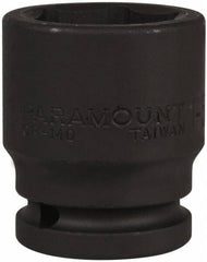 Paramount - 3/4" Drive 1-5/16" Standard Impact Socket - 6 Points, 2-1/4" OAL - Top Tool & Supply