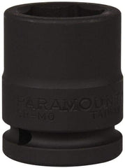 Paramount - 3/4" Drive 1-1/16" Standard Impact Socket - 6 Points, 2-3/32" OAL - Top Tool & Supply