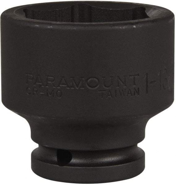 Paramount - 3/4" Drive 1-13/16" Standard Impact Socket - 6 Points, 2-7/16" OAL - Top Tool & Supply