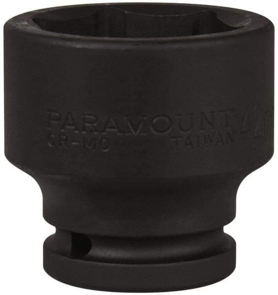 Paramount - 3/4" Drive 42mm Standard Impact Socket - 6 Points, 2-9/32" OAL - Top Tool & Supply