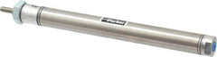 Parker - 4" Stroke x 9/16" Bore Double Acting Air Cylinder - 10-32 Port, 10-32 Rod Thread, 250 Max psi, 14 to 140°F - Top Tool & Supply