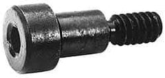 Gibraltar - 3/4" Shoulder Diam x 1-1/4" Shoulder Length, 5/8-11 UNC, Hex Socket Shoulder Screw - 1137 Steel, Black Oxide Finish, 1/2" Head Height x 1" Head Diam - Top Tool & Supply