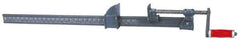 Wilton - 72" Capacity, 1-13/16" Throat Depth Bar Clamp - 6,000 Lb Clamping Pressure - Top Tool & Supply