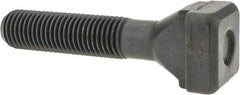 Gibraltar - M20 x 2.5, 65mm Thread Length, 22mm Slot Width, Black Oxide, Steel T Slot Bolt - 100mm Length Under Head, Grade 8.8, 35mm Head Width x 14mm Head Height - Top Tool & Supply