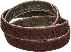 Tru-Maxx - 1/4" Wide x 12" OAL, 60 Grit, Aluminum Oxide Abrasive Belt - Aluminum Oxide, Medium, Coated - Top Tool & Supply