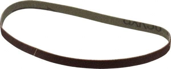 Tru-Maxx - 1/4" Wide x 12" OAL, 120 Grit, Aluminum Oxide Abrasive Belt - Aluminum Oxide, Fine, Coated - Top Tool & Supply