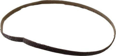 Tru-Maxx - 1/4" Wide x 18" OAL, 40 Grit, Aluminum Oxide Abrasive Belt - Aluminum Oxide, Coarse, Coated - Top Tool & Supply