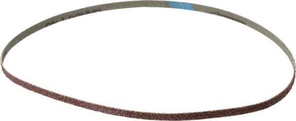 Tru-Maxx - 1/4" Wide x 24" OAL, 40 Grit, Aluminum Oxide Abrasive Belt - Aluminum Oxide, Coarse, Coated - Top Tool & Supply