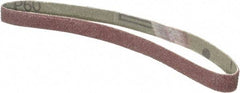 Tru-Maxx - 3/8" Wide x 13" OAL, 60 Grit, Aluminum Oxide Abrasive Belt - Aluminum Oxide, Medium, Coated - Top Tool & Supply