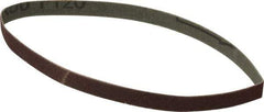 Tru-Maxx - 3/8" Wide x 13" OAL, 120 Grit, Aluminum Oxide Abrasive Belt - Aluminum Oxide, Fine, Coated - Top Tool & Supply