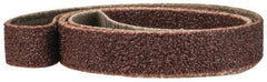 Tru-Maxx - 3/8" Wide x 24" OAL, 80 Grit, Aluminum Oxide Abrasive Belt - Aluminum Oxide, Medium, Coated - Top Tool & Supply