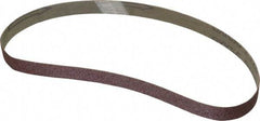 Tru-Maxx - 1/2" Wide x 18" OAL, 120 Grit, Aluminum Oxide Abrasive Belt - Aluminum Oxide, Fine, Coated - Top Tool & Supply